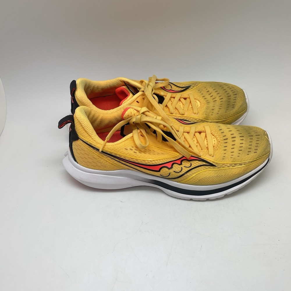 Saucony Sneakers Womens 10.5 Kinvara 13 S10723-16 Yellow Running Athletic‎ Shoes